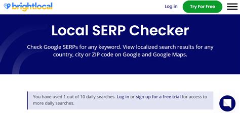 brightlocal local search results checker.